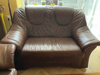 Kožená sedacia súprava 3+2+1 - 5