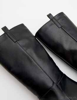 Čierne čižmy Reserved - 5