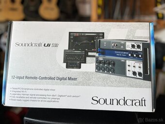 Prémiový diálnygit mix pult Soundcraft UI12 - 5