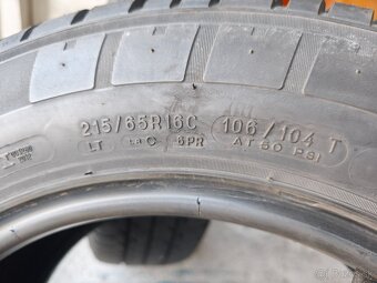 215/65 r16C letné pneumatiky na dodávku Michelin - 5