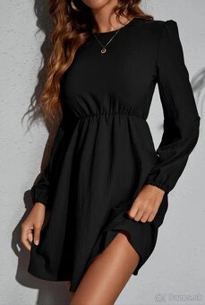 Čierne šaty nové - 5