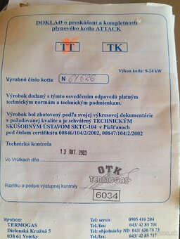 Plynový kotol quadrika - 5