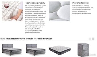 Pruzinovy matrac Babylon 160x200 - 5