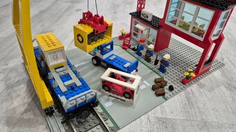 LEGO 4555 9V Train - Cargo Station - 5