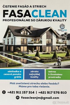ČISTENIE FASÁD, STIRECH, ZÁMKOVEJ DLAŽBY - 5