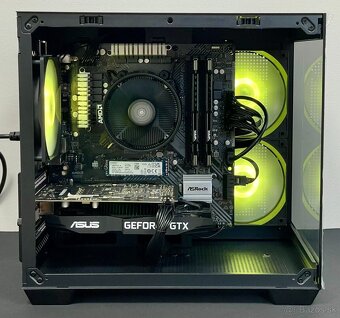Herný PC - R5 5500,GTX 1660Ti 6GB,16GB RAM,512GB SSD+HDD - 5