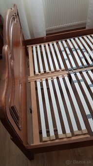 KRASNA MASIV DUB POSTEL V PERFEKTNOM STAVE 160 x 200 - 5