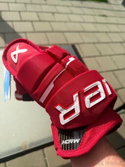 Rukavice Bauer Mach Black a Red nové – nepoužité - 5