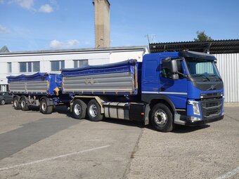 Volvo FM 500 6x4, 3strannásklápěčka + vlek Schwarzmüller - 5