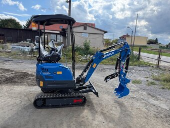 Minirypadlo RIPPA R15 ECO, motor kubota, nový stroj v záruce - 5