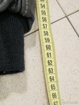 Pánská luxusní kožená bunda bomber Uncle Sam XL - 5