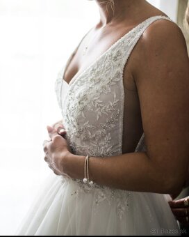 Svadobné šaty nicole - 5