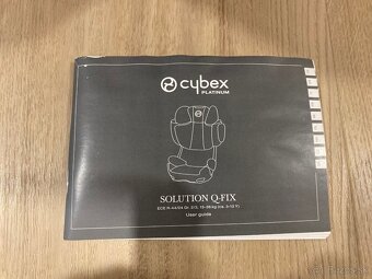 Autosedačka Cybex Platinum Solution Q-Fix 15-36 kg - 5
