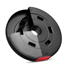 Kotúče/závažia plastové/cementové HOP-SPORT 10 kg - NOVÉ - 5