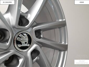 Škoda Karoq, Octavia alu disky 7J 5x112 R17 ET40 1235 - 5