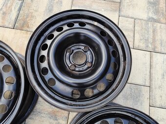4x100 r15 plechové disky Grande Punto, Opel - 5