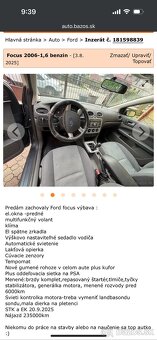 Ford focus 1,6 - 5