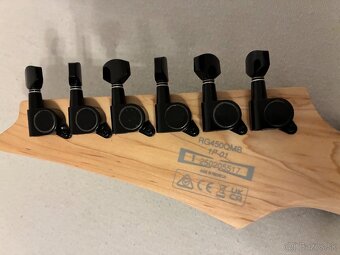 Ibanez RG450QMB Transparent Gray - 5