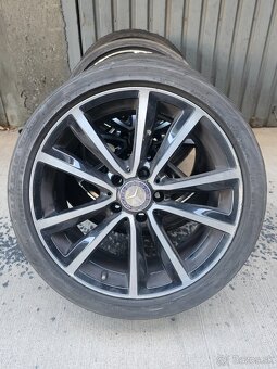 4ks orig. 18' kolesa Mercedes + zimne 225/40R18 - 5