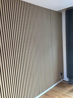XXL 260x60x2,1cm Akustické panely DUB /DREVO=žiadna fólia - 5