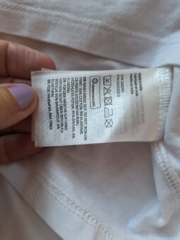 H&M elastické tričko v.134/140 - 5