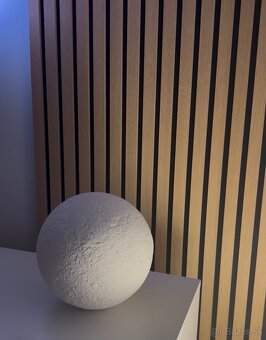 Dekoratívna mesačná lampa – ručne vyrábaná (24 cm Moon Lamp) - 5