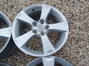 Orig.hlinikove disky Mazda 3,-5,-6 1/2Jx17-ET-52,5-5x114,3 - 5