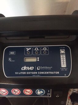 Kyslikovy koncentrátor DeVilbiss 1025 (10l) - 5