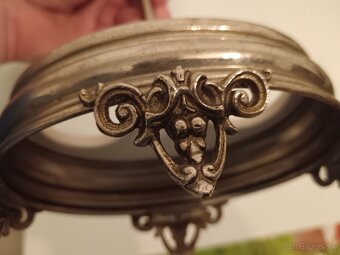 Starožitná porcelánová soľnička a korenička - 5