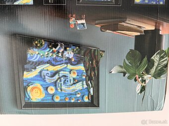 Lego Ideas Vincent Vangogh Hviezdna noc - 5
