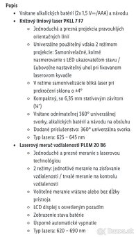 Krizovy laser PARKSIDE - 5