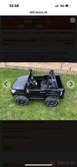 Predám decké elektrické autíčko - 5