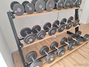 Stojan pro jednoruční činky - NOVÝ - 5