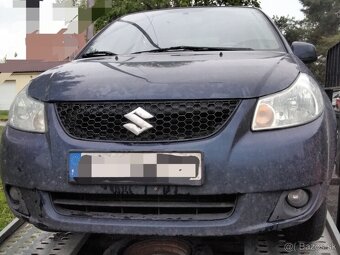 SUZUKI SX4 1.6 2008 predám DVERE sedan, NÁRAZNÍK, MOTOR M16A - 5