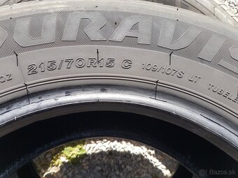 215/70 r15c letné pneumatiky 2ks Bridgestone DOT2023 - 5