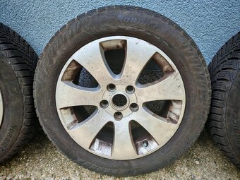 org. Škoda disky 5x112 R16 s pneu 205/55 R16 - 5