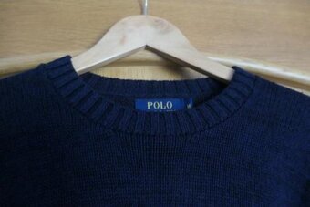 RALPH LAUREN BEAR ikonicky bavlneny damsky sveter M - 5
