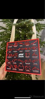 Športový suvenír kalendár okruhov F1 2026 - 5