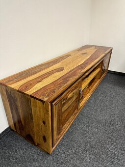 TV stolík veľmi krasny kvalitne palisandrove drevo - 5