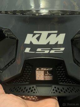 LS2 prilba ADVANT X CARBON KTM - 5