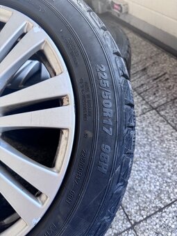 Alu disky zimna sada mercedes 5x112 r17 - 5