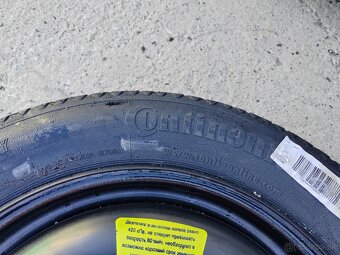 Dojazdový plechové koleso s pneu 125/85r16 - 5