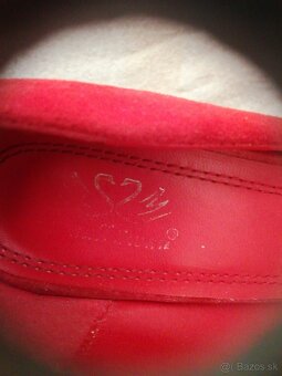 RUŽOVÉ a/alebo ČERVENÉ SEMIŠOVÉ LODIČKY - 5