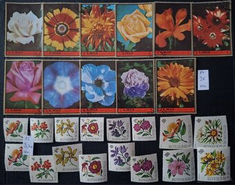 Postove znamky Kvety. (91poloziek) - 5