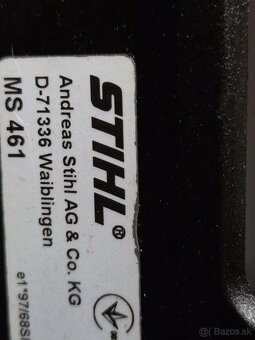 Stihl ms 461 motorova pila top stav - 5