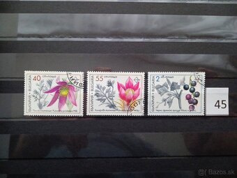 Poštové známky č.499 - FAUNA, flóra a rôzne III.-20 sérií - 5