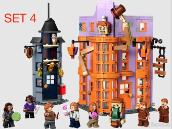 Harry Potter stavebnice 2 + figúrky - typ lego - nové - 5