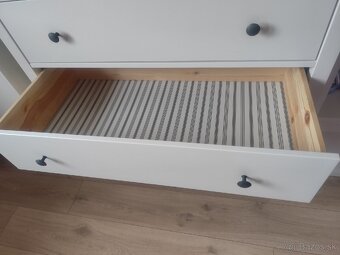 Biela HEMNES komoda - 5