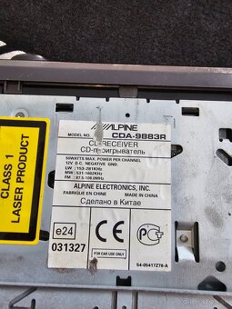 Autorádio, Subwoofer Alpine - 5