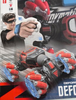 RC Terénne auto s diaľkovým ovládačom a hodinkami na ovládan - 5